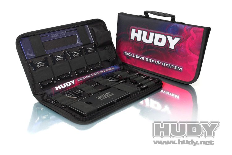 Настроечный стенд Hudy Complet Set of Set-up Tools (для туринга 10-го масштаба)