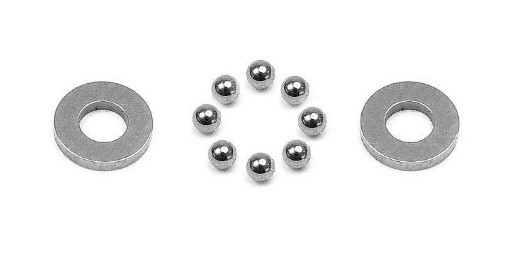 Xray Carbide Ball-Bearing Axial 2.5x5.4x0.8