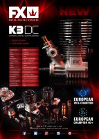 FX Engines K3 DC - 3 Ports, DLC, Ceramic Bearing