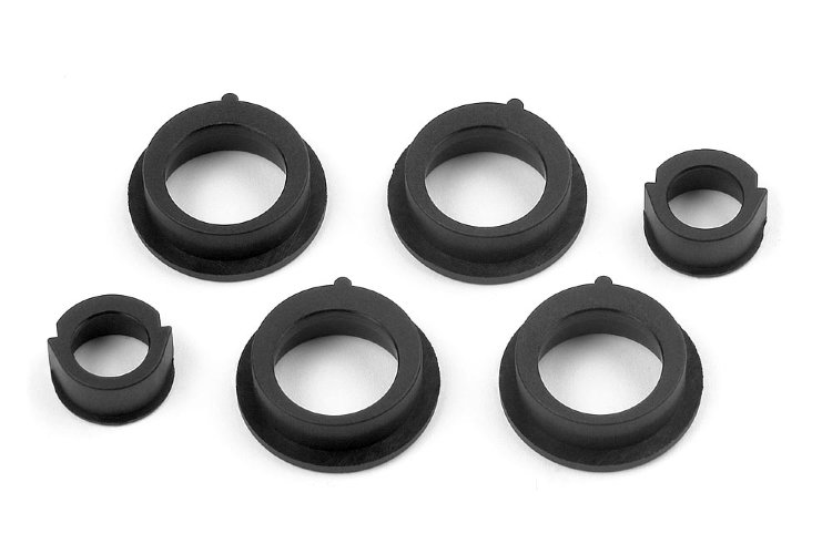 Xray Set Of Eccentric Composite Hubs "1" For Bulkheads (4+2)