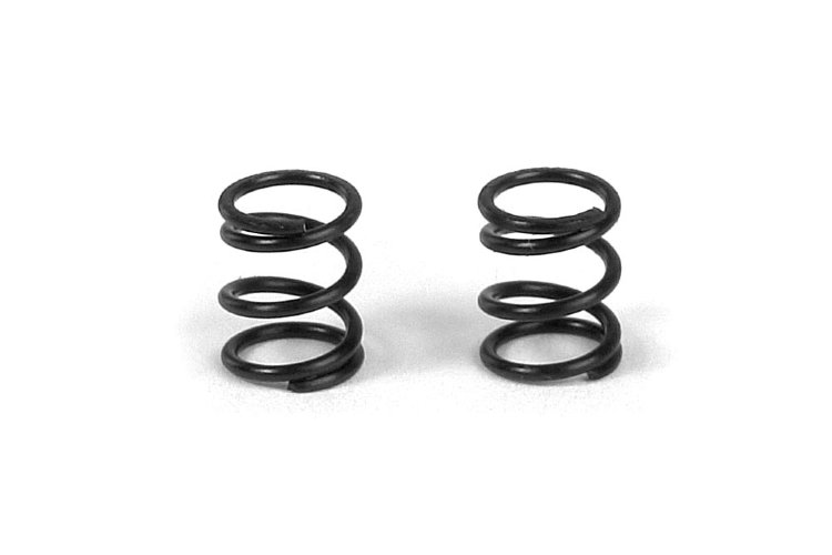 Xray Front Coil Spring C=5.0 - Black (2)