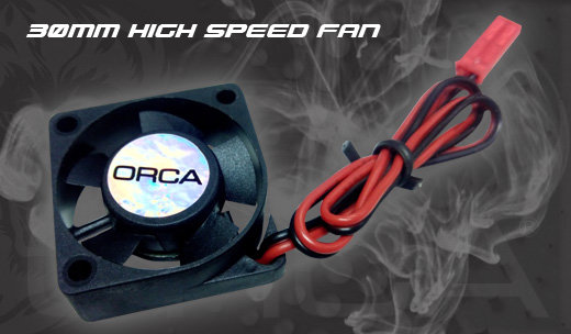 ORCA 30mm high speed fan with JST connector