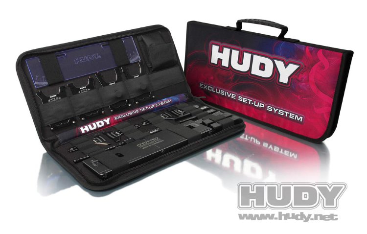 Hudy Complete Set of Set-up Tools + Carrying Bag - For 1/8 On-road Cars [только под заказ]