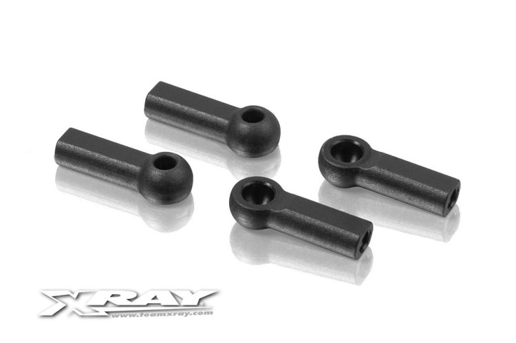 Xray Composite Ball Joint 4.9mm - Closed with Hole - V2 (4)