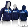 Xray Sweater Hooded With Zipper - Blue (S)