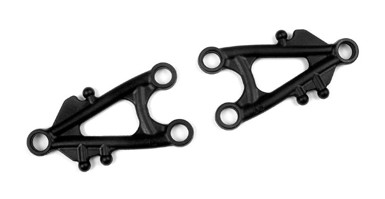 Xray Set Of Front Lower Suspension Arms M18T (2)