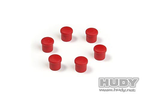 Hudy Cap For 14mm Handle - Red
