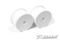 Xray Rear Wheels Aerodisk - White (2)
