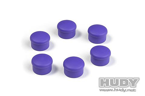 Hudy Cap For 22mm Handle - Violet