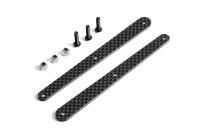Xray XB8 Graphite Braces For Rear Composite Brace - Set